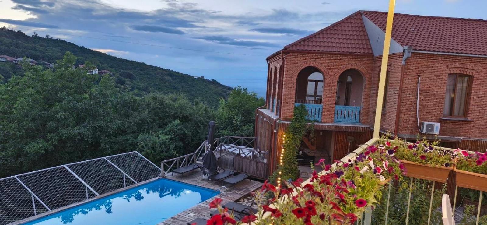 Guest House Marani Sighnaghi Esterno foto